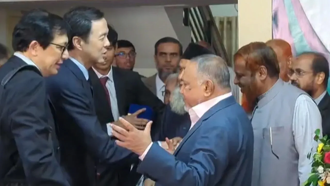 জামায়াতের কেন্দ্রীয় কার্যালয়ে সিঙ্গাপুরের হাইকমিশনার