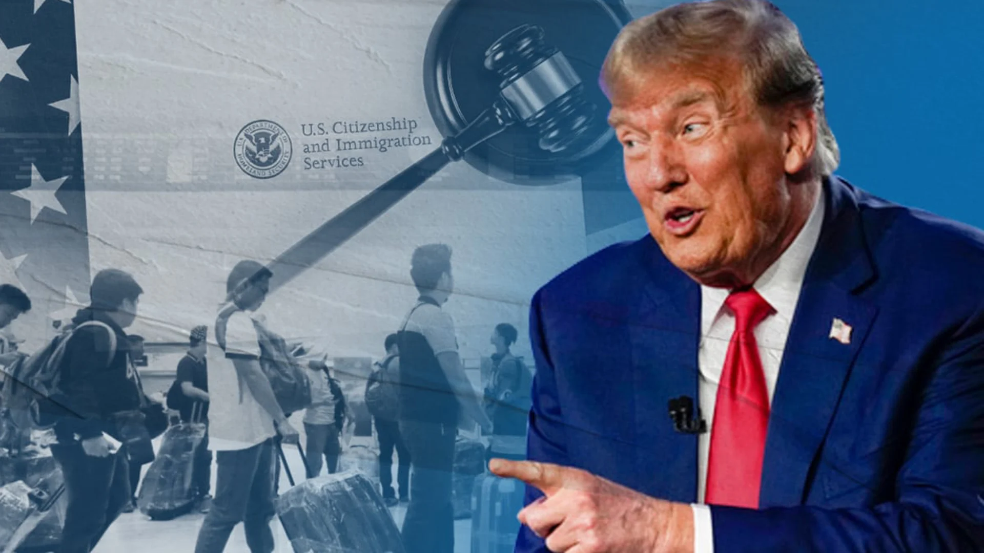 আমেরিকায় নাগরিকত্ব দেয়া বন্ধের ঘোষণা দিলেন ট্রাম্প?