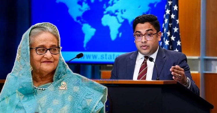 শেখ হাসিনার বিরুদ্ধে নিষেধাজ্ঞা, স্বাগত জানালো যুক্তরাষ্ট্র