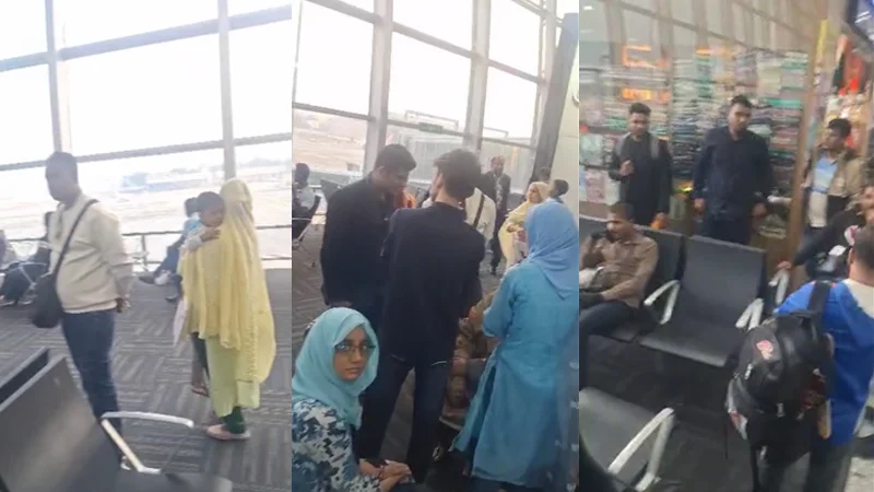 ভারতের বিমানবন্দরে আটকা ২২০ বাংলাদেশি