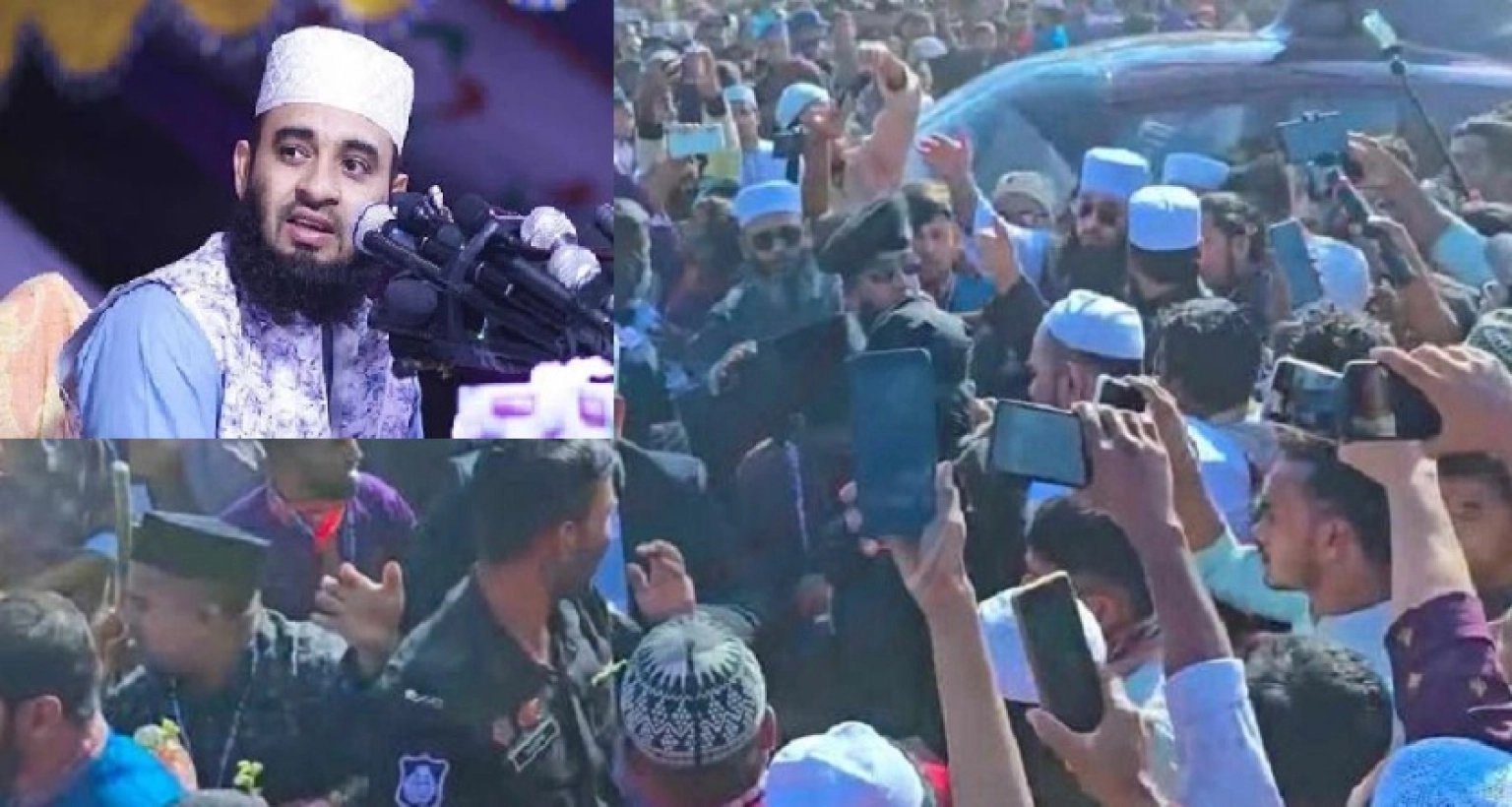 সেই দিনের আজহারীর মাহফিলের ঘটনায় ৪ নারীসহ ১০ জন আটক