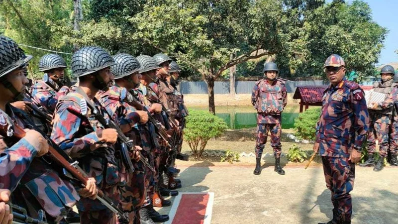 বিএসএফ থেকে ৫ কি.মি. নদী মুক্ত করেছে বিজিবি