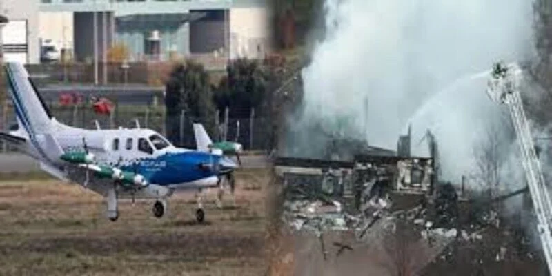 যুক্তরাষ্ট্রে বাড়ির ওপর প্লেন বিধ্বস্ত বেঁচে নেই কেউ