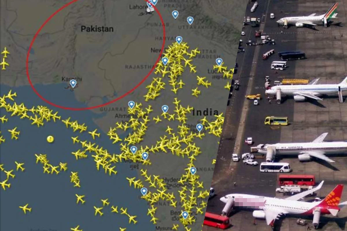 Indian airlines in trouble after pakistan's countermeasures
