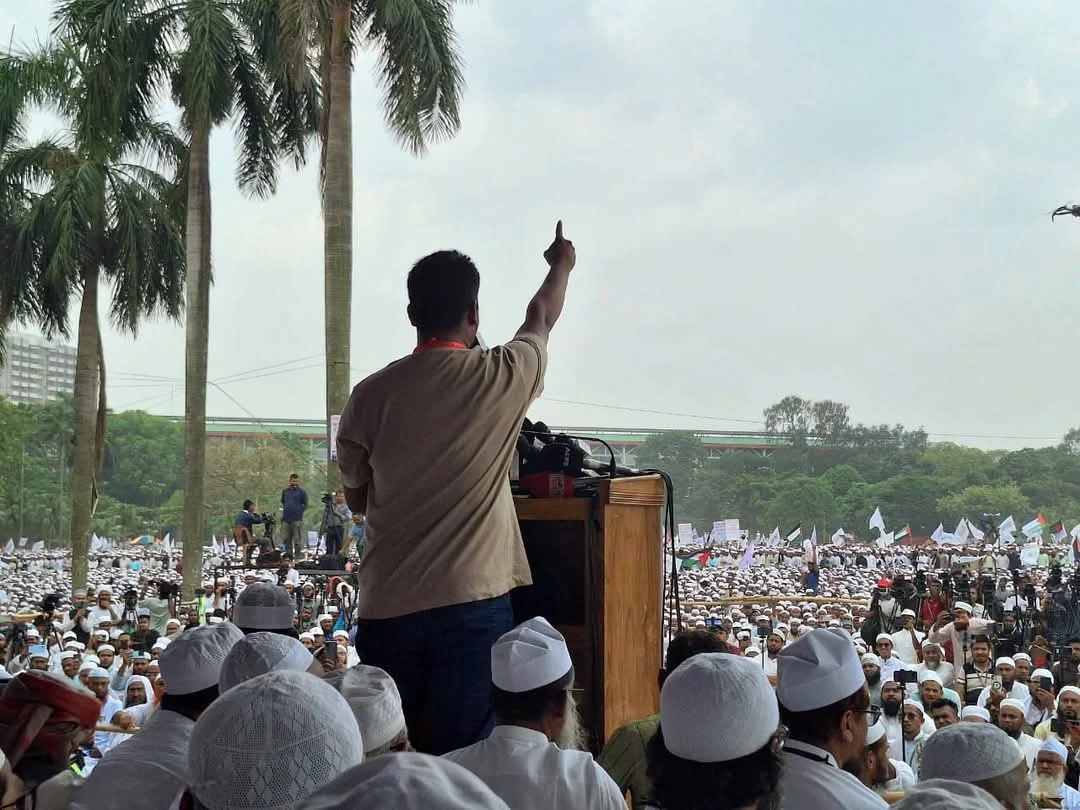 Awami league is dead in bangladesh, funeral held in delhi