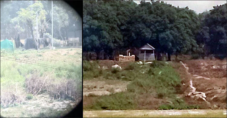 Bsf builds bunker across border