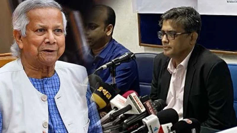 Dr. yunus has no personal property press secretary