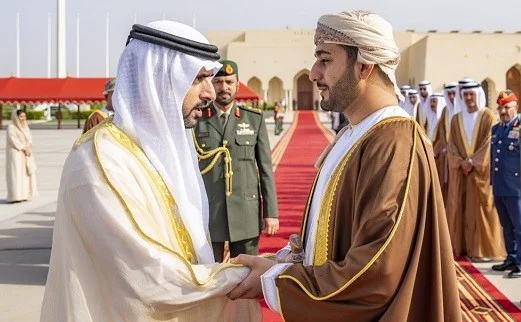 Dubai crown prince leaves oman