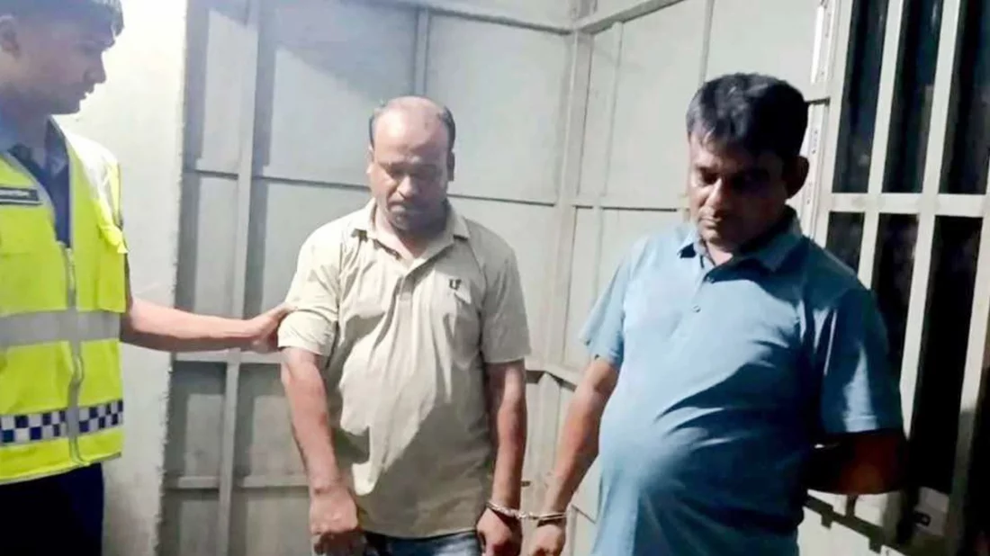 Fake rab flees after seeing police, 2 arrested