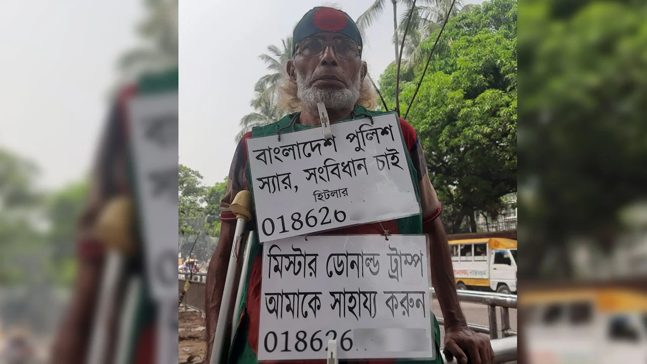 Hitler asks trump for help!