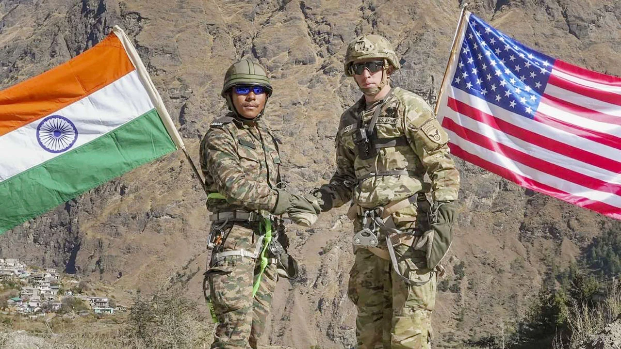 India is buying military equipment from the us