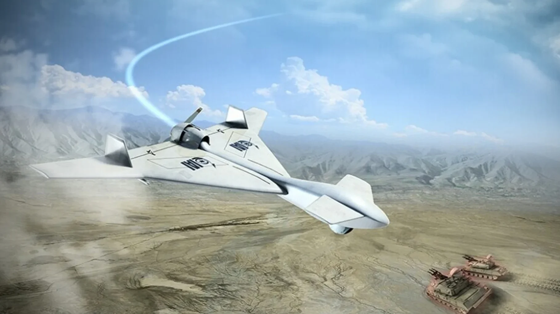 India is carrying out attacks using israeli made drones