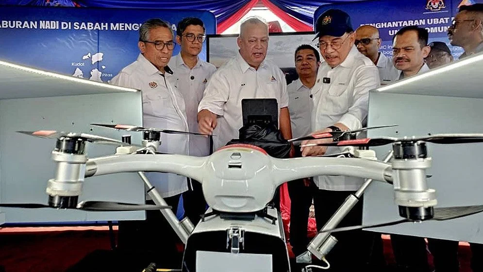 Malaysian government to deliver medicines via drones