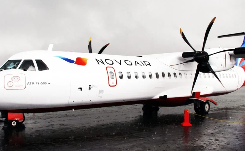 Novoair flights suspended