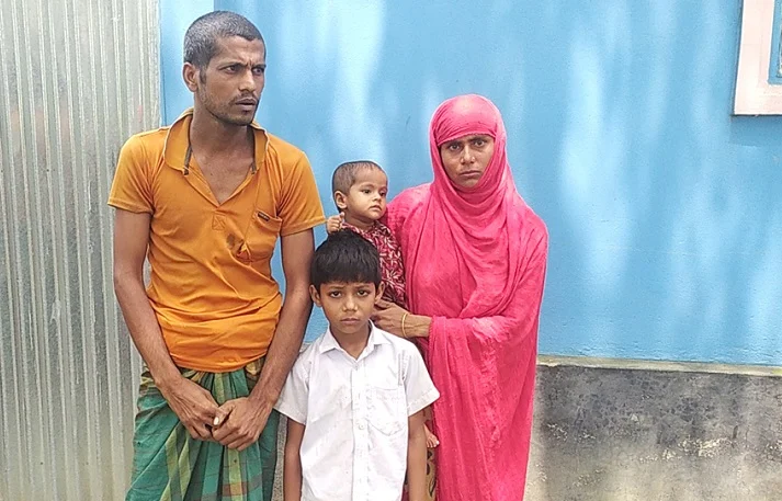 The plight of a father of two who returned from exile