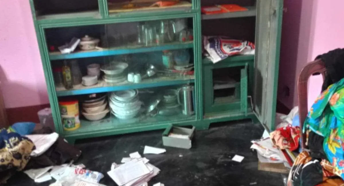 Violent theft at expatriate's house near police investigation center in singair