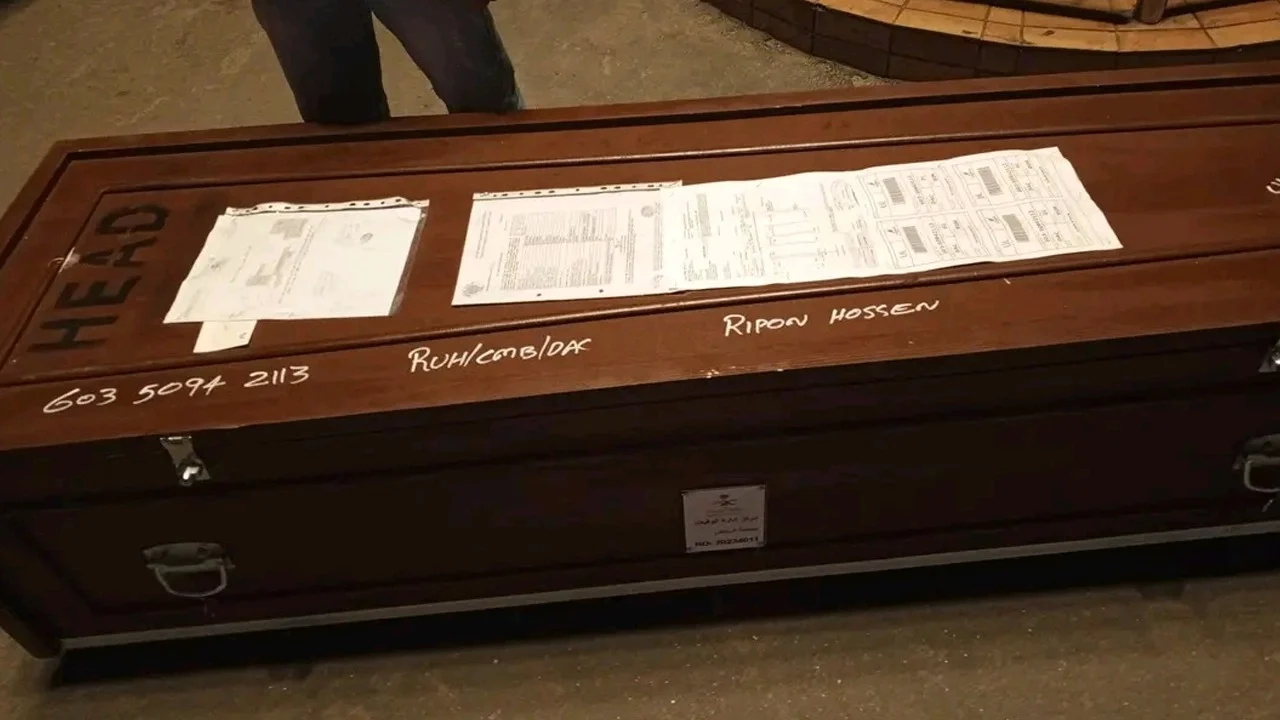 ওমান প্রবাসীর শেষ বিদায়