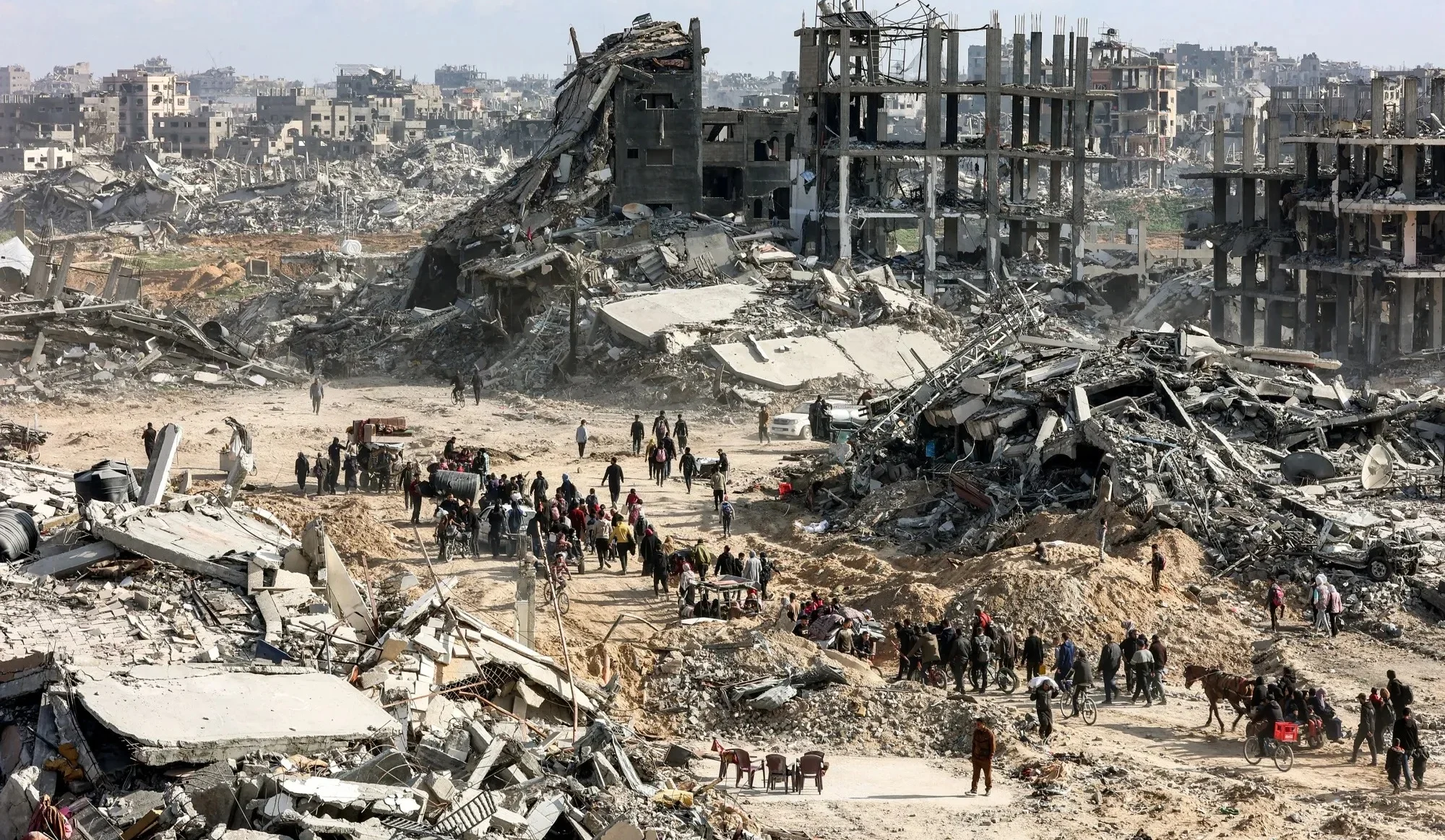 377,000 people missing in gaza