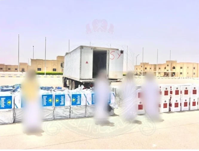 4 omani nationals arrested with large quantity of tobacco in oman