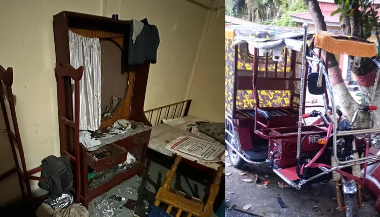 Expatriate's home attacked with announcement on mosque microphone