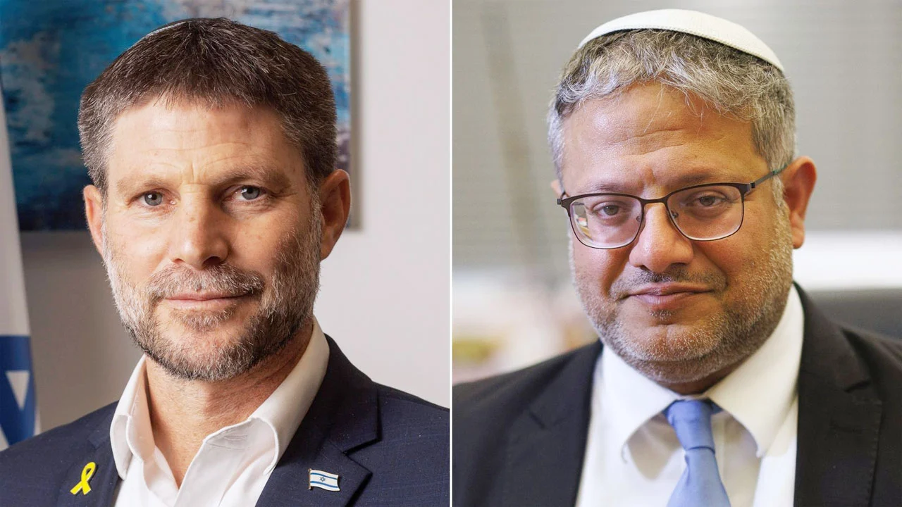 Five countries, including canada and australia, impose sanctions on two israeli ministers
