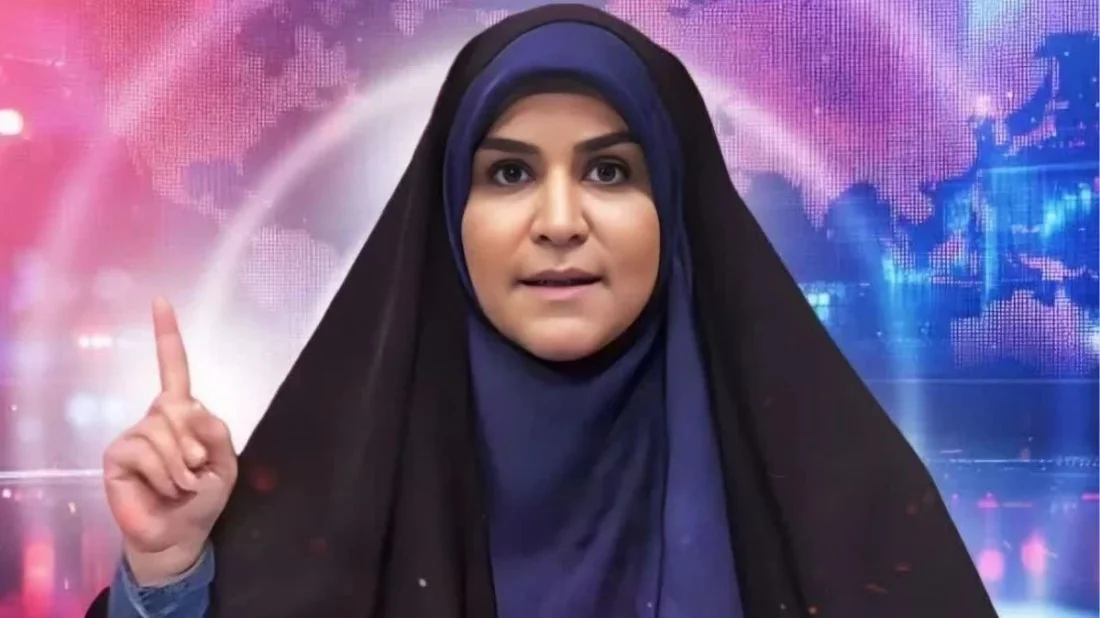 Iranian tv presenter wins award