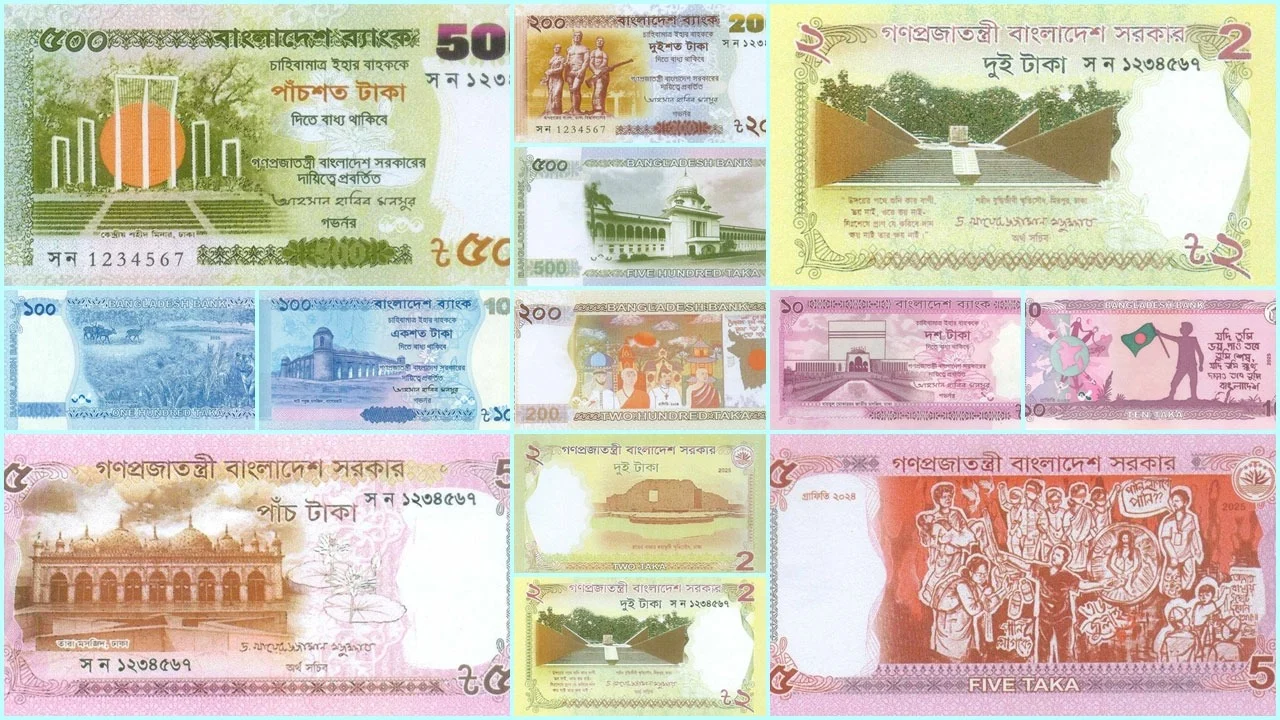 New money will be available in banks from today