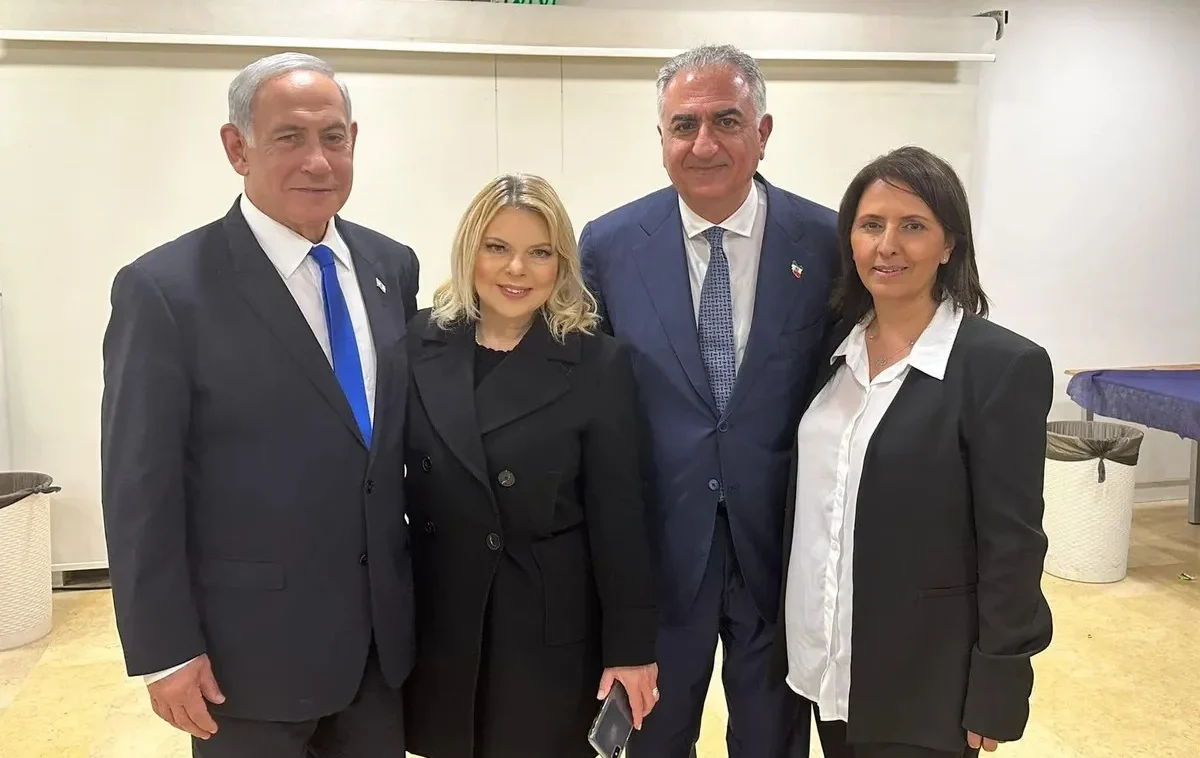 The iranians are plotting to seize power by joining hands with israel.