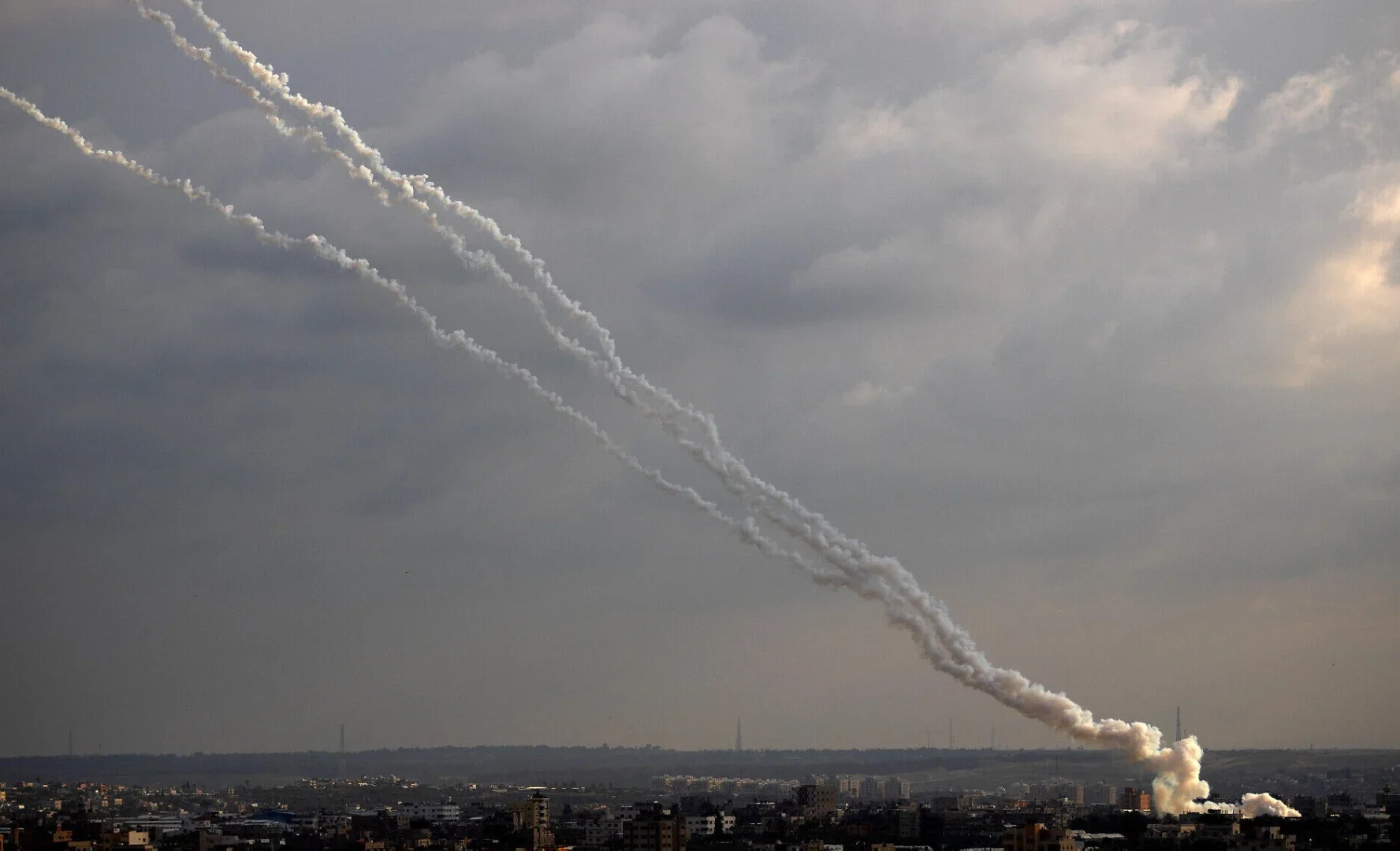 This time, an attack on israel from gaza