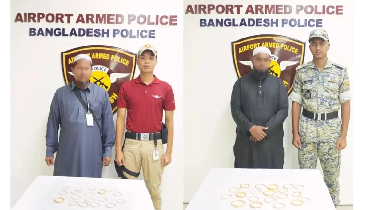 Gold worth crores in punjabi man's pocket, 2 arrested at airport