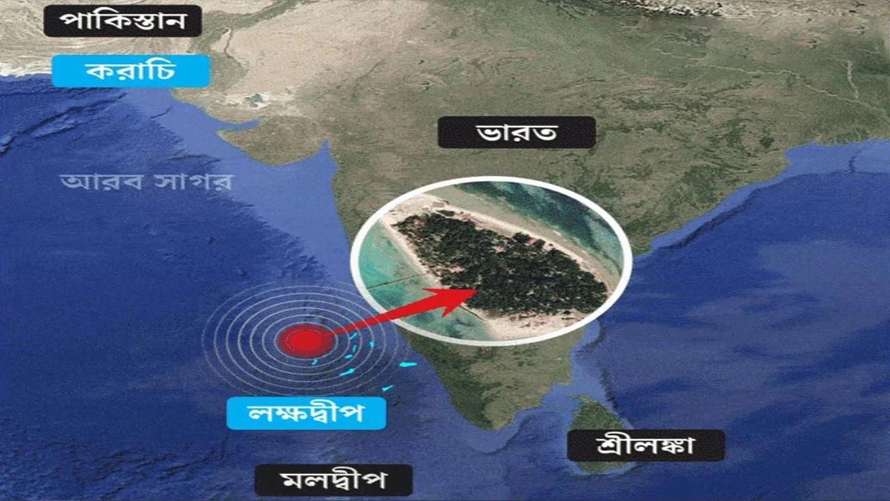 India is now building a military base in lakshadweep