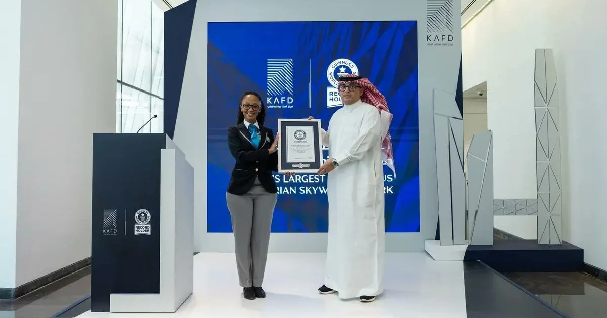 Saudi arabia sets world record by building state of the art skywalk