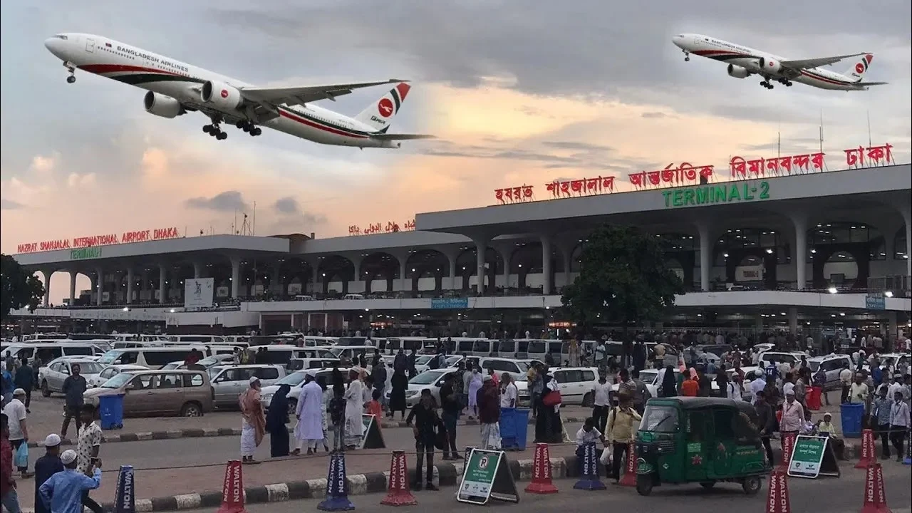 Shahjalal airport is in disarray due to mismanagement and chaos