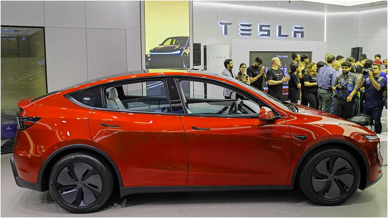 Tesla opens first showroom in india