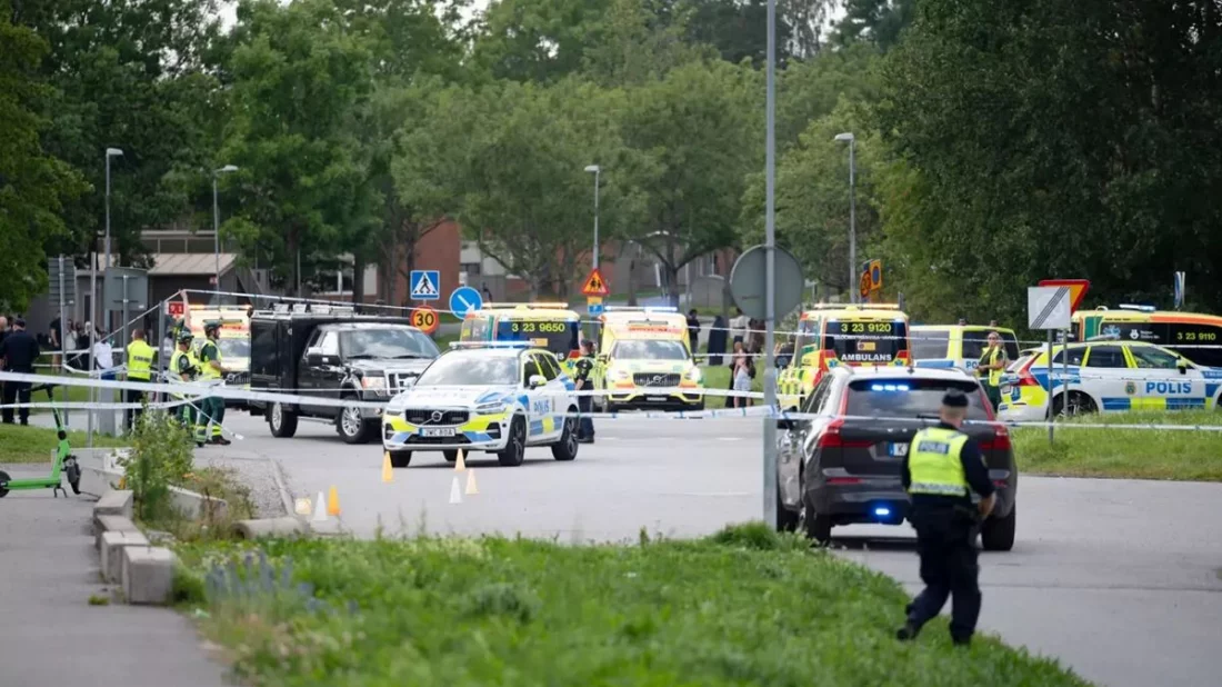 2 shot while leaving mosque in sweden