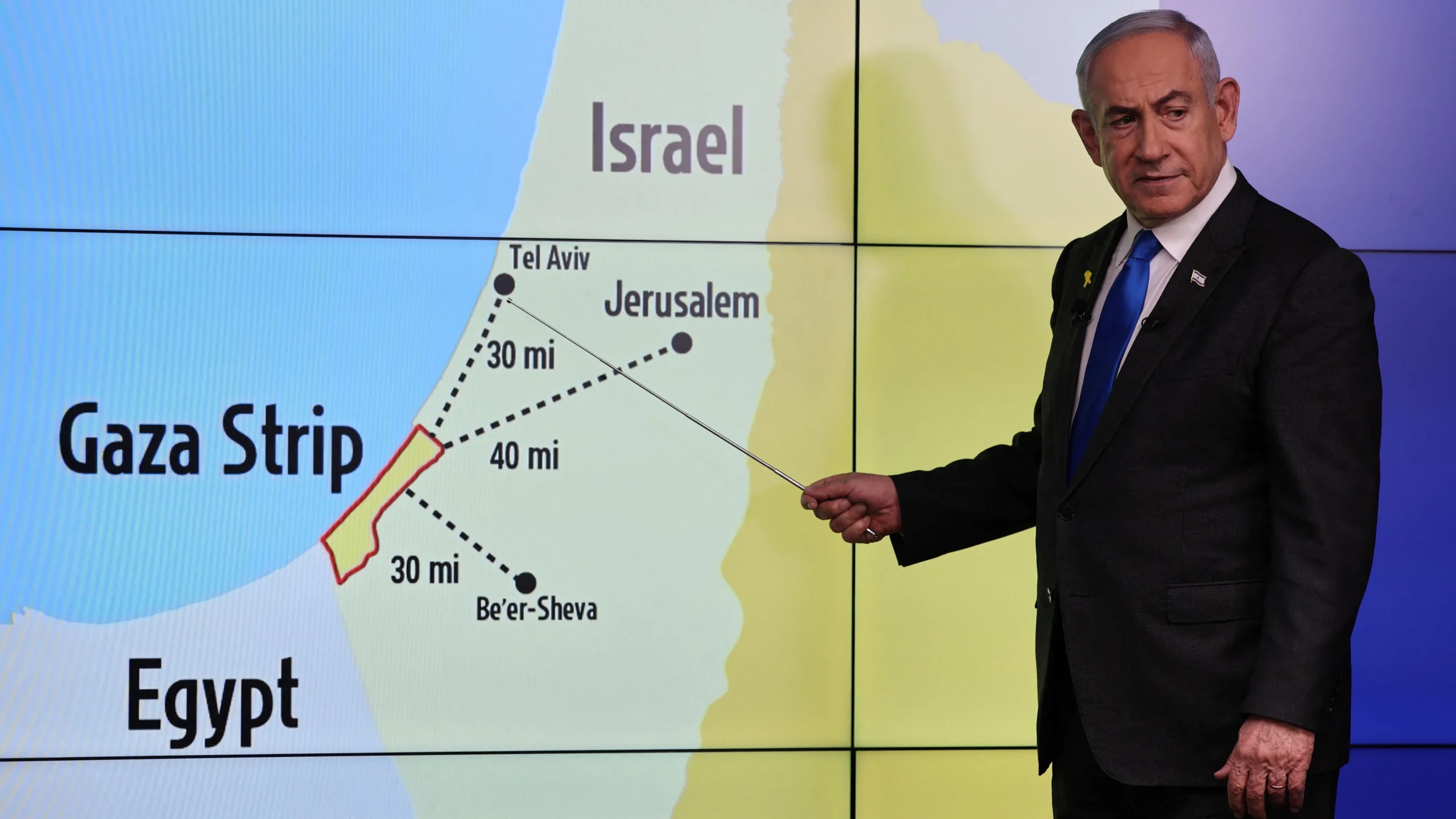 Netanyahu wants to establish a greater israel with parts of egypt and jordan