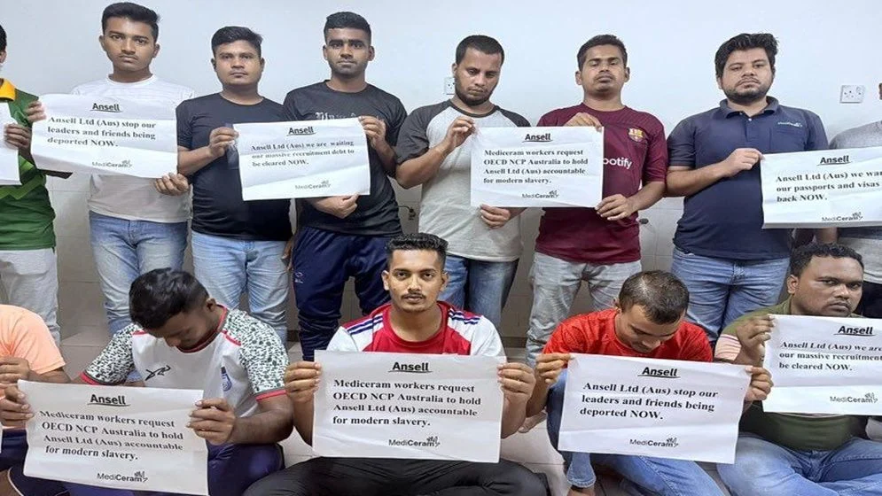 Ansel accused of exploiting bangladeshi workers