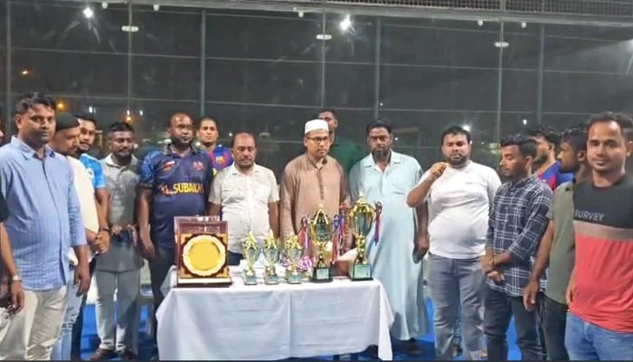 Bangladeshi friendly football tournament organized in oman