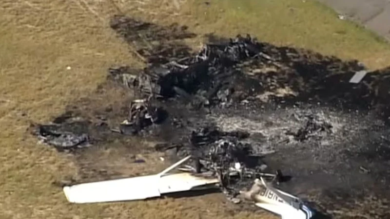 Two planes collide during landing, 4 injured