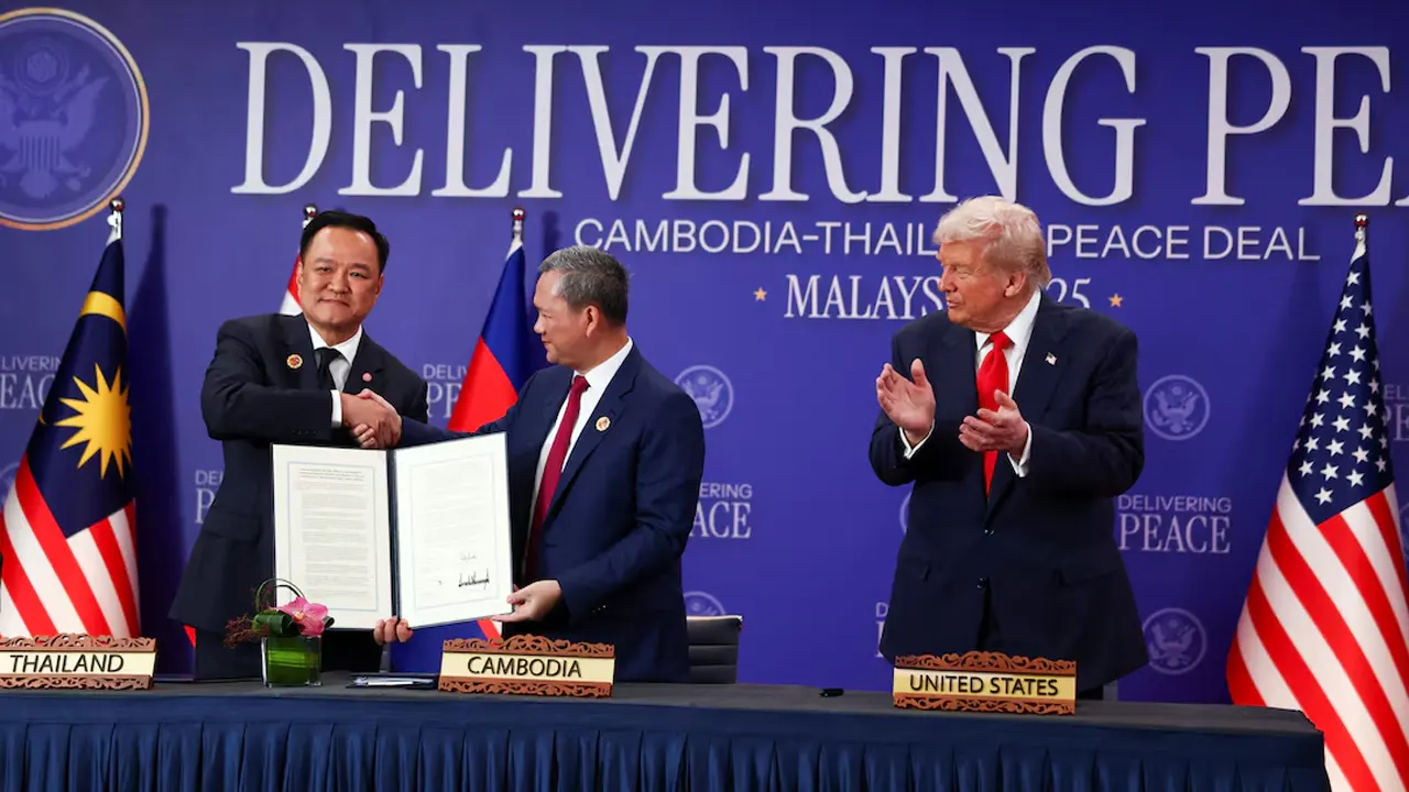 Another ceasefire signed in the presence of trump