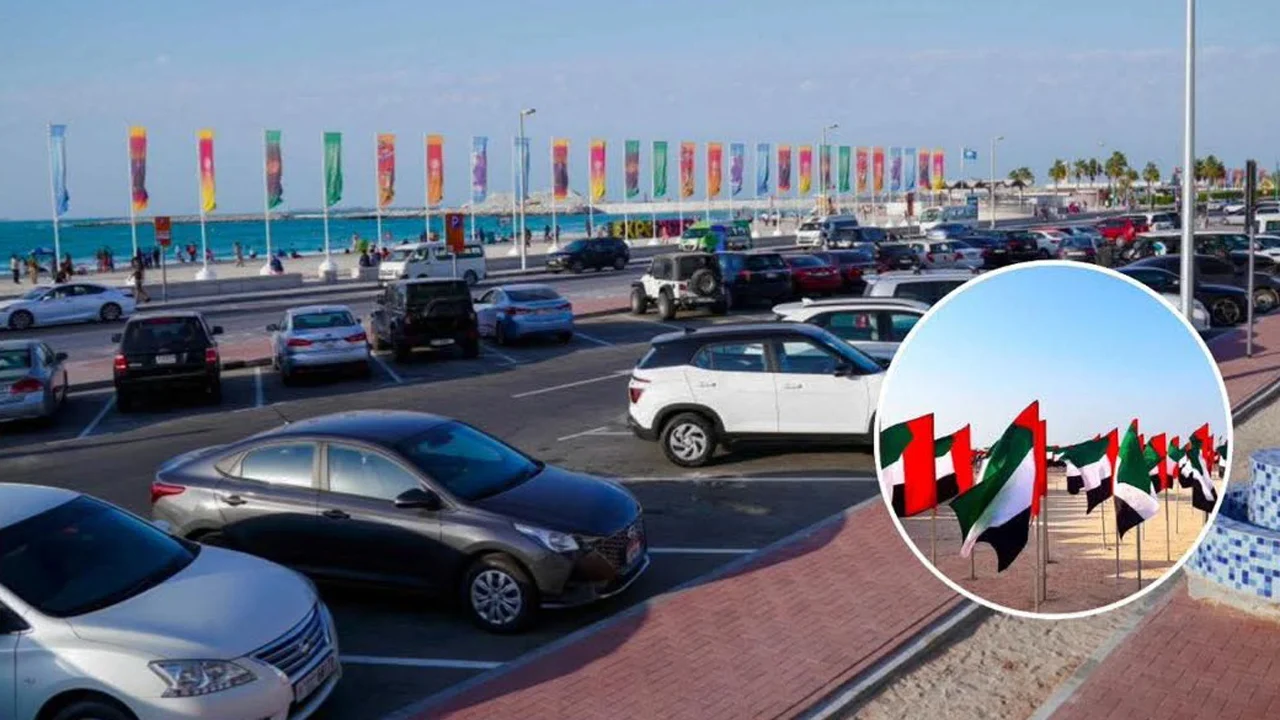 3 day free parking in Dubai on National Day