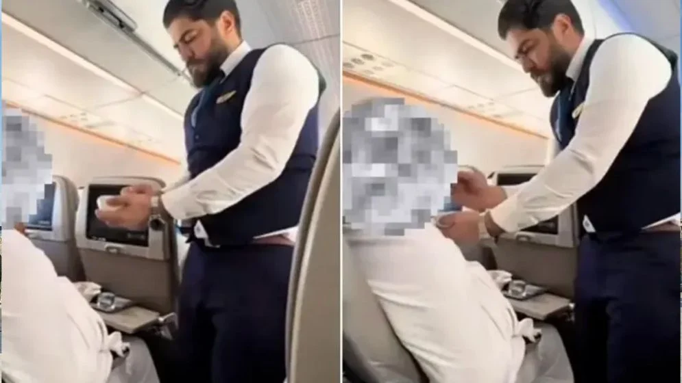 Cabin crew receives praise for serving sick umrah pilgrim