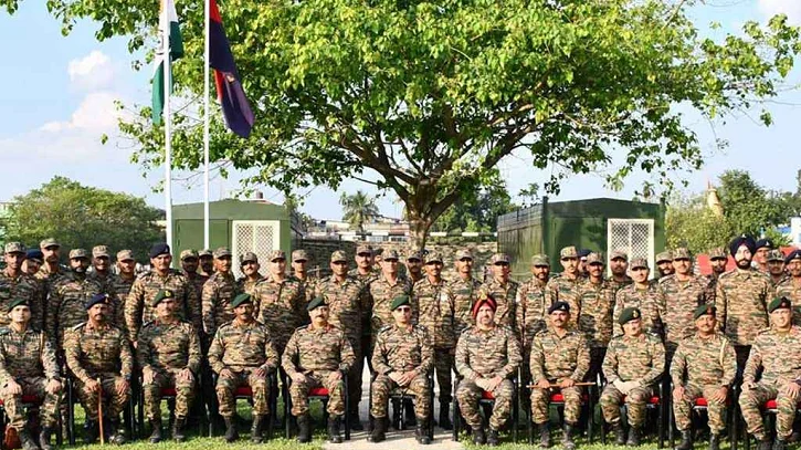 India builds army base and station near bangladesh border