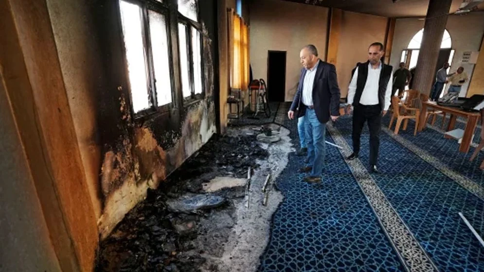 Israel burns Holy Quran in West Bank mosque fire