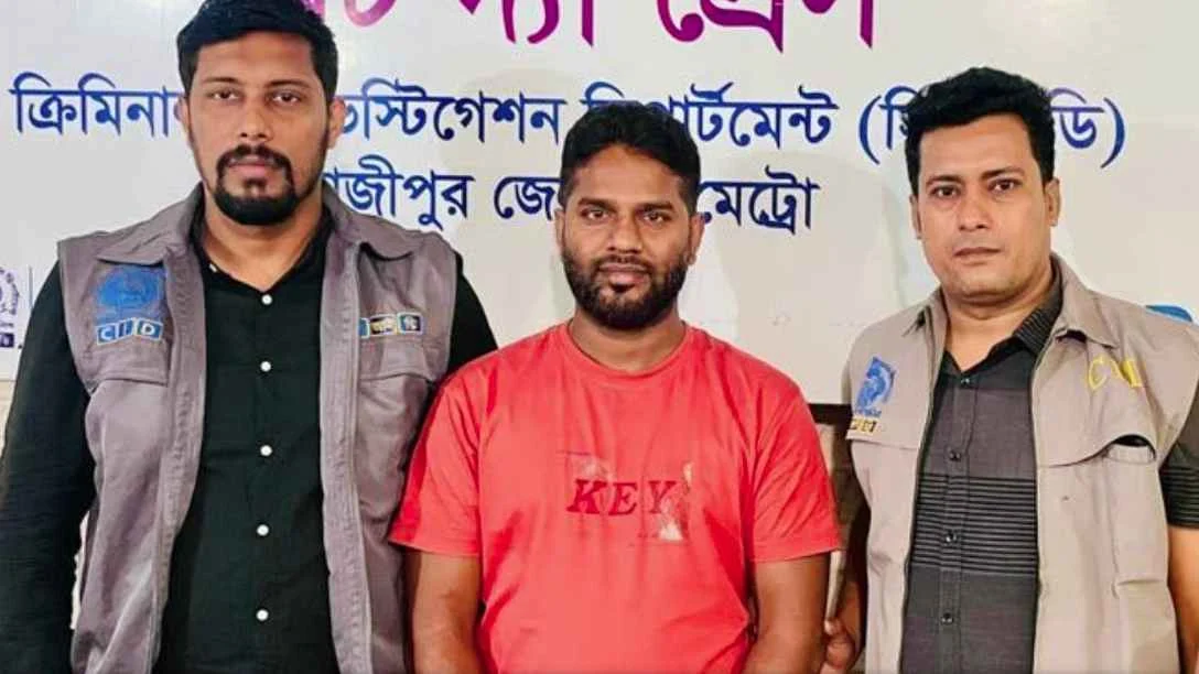 Robbery leader arrested at dhaka airport while fleeing to dubai