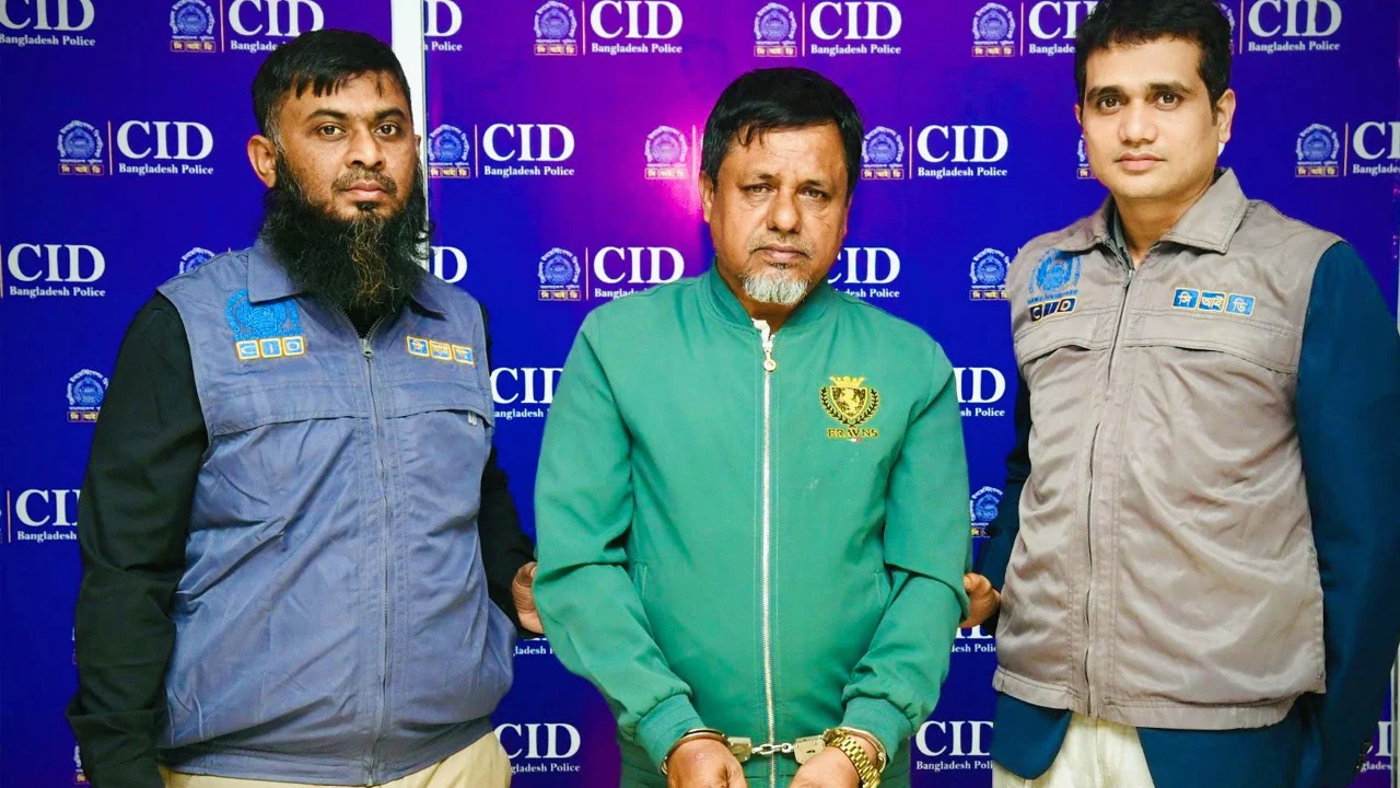 Najir, a member of a human trafficking ring abandoned in the Libyan desert, arrested