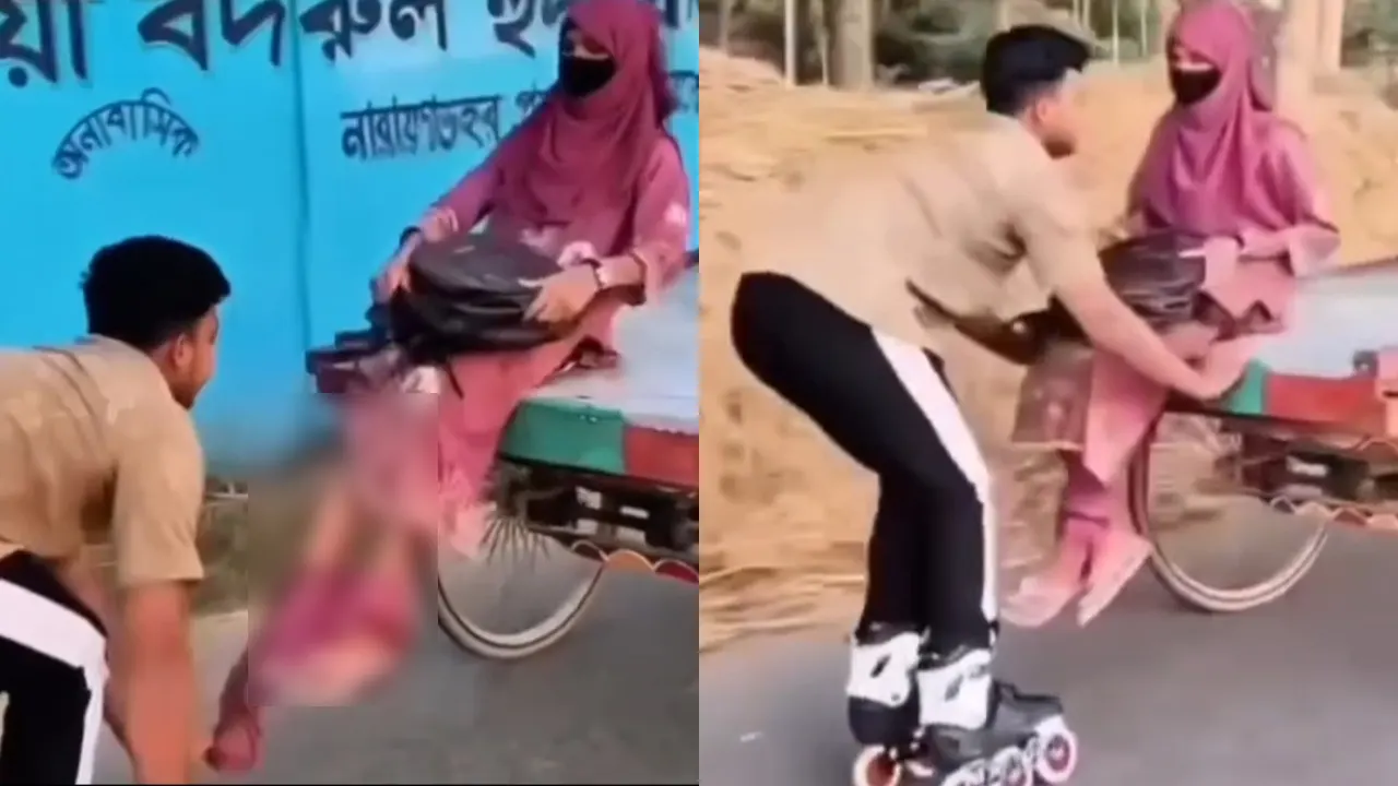 Social media is abuzz with controversial video of undressing