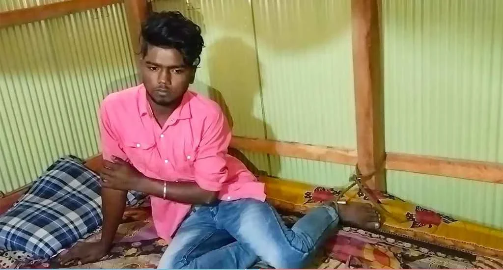 Wife chains husband for marrying for the third time