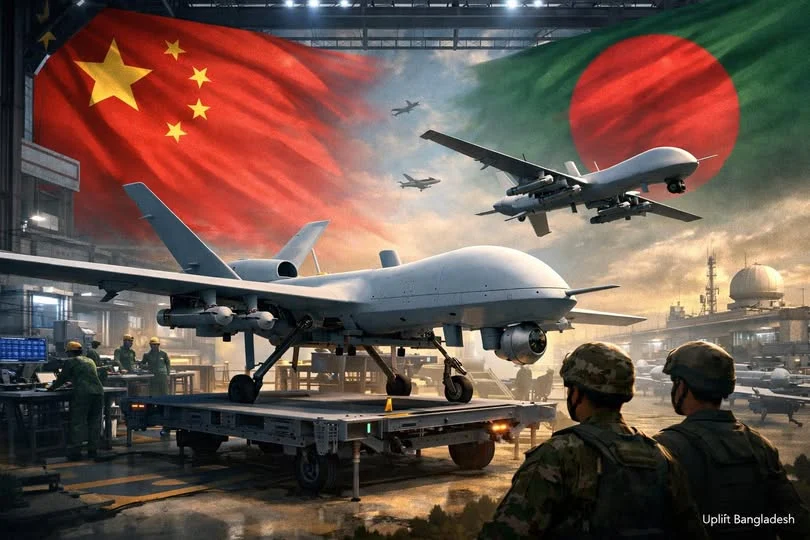 Military drone factory