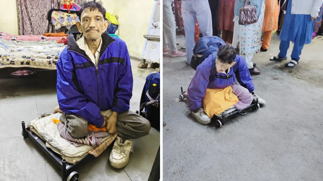 Millionaire Mangilal begs